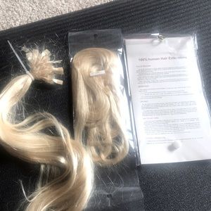 NWT Human hair extensions I-tip 20 inch / 16 inch